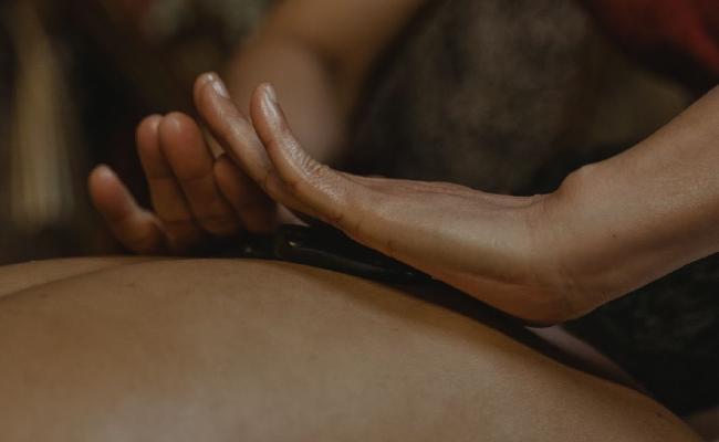 Thai massage.