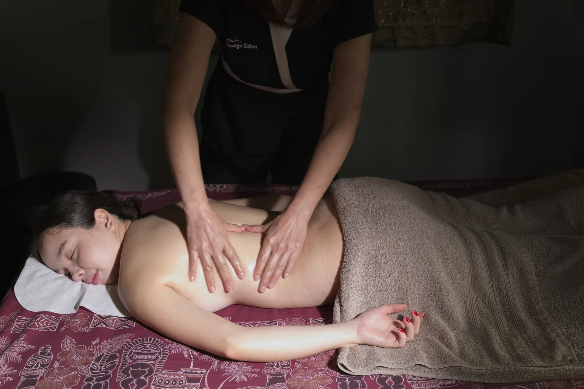 Traditional Thai massage treatment at Massage Eden Auckland CBD