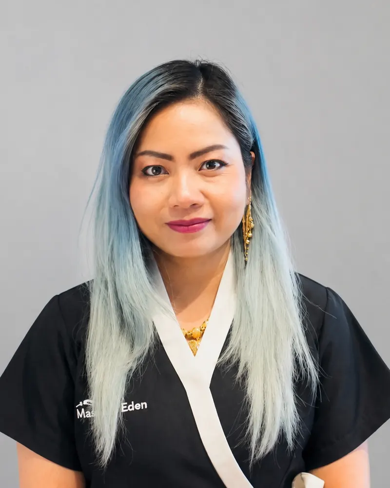 Nicki, Fusion-Thai and deep tissue massage therapist at Massage Eden Parnell and Auckland CBD