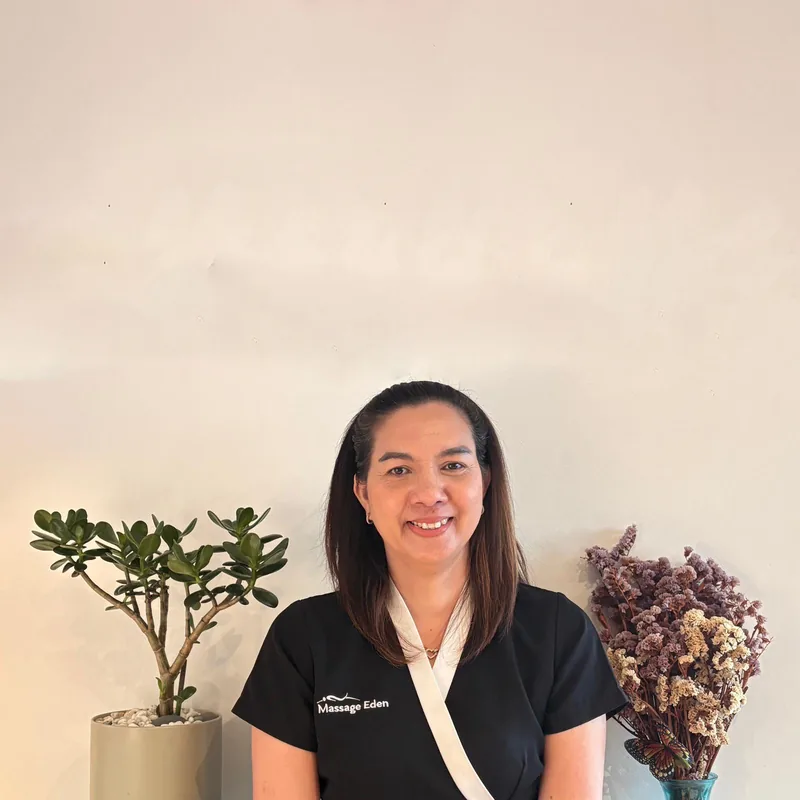 Nina, senior massage therapist with 20+ years experience at Massage Eden Auckland CBD and Parnell