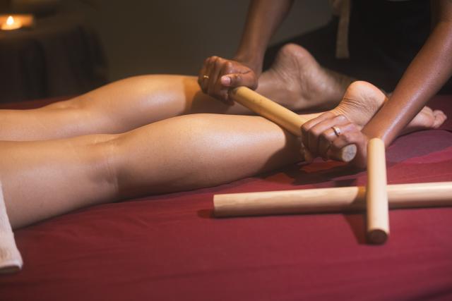 bamboo massage.